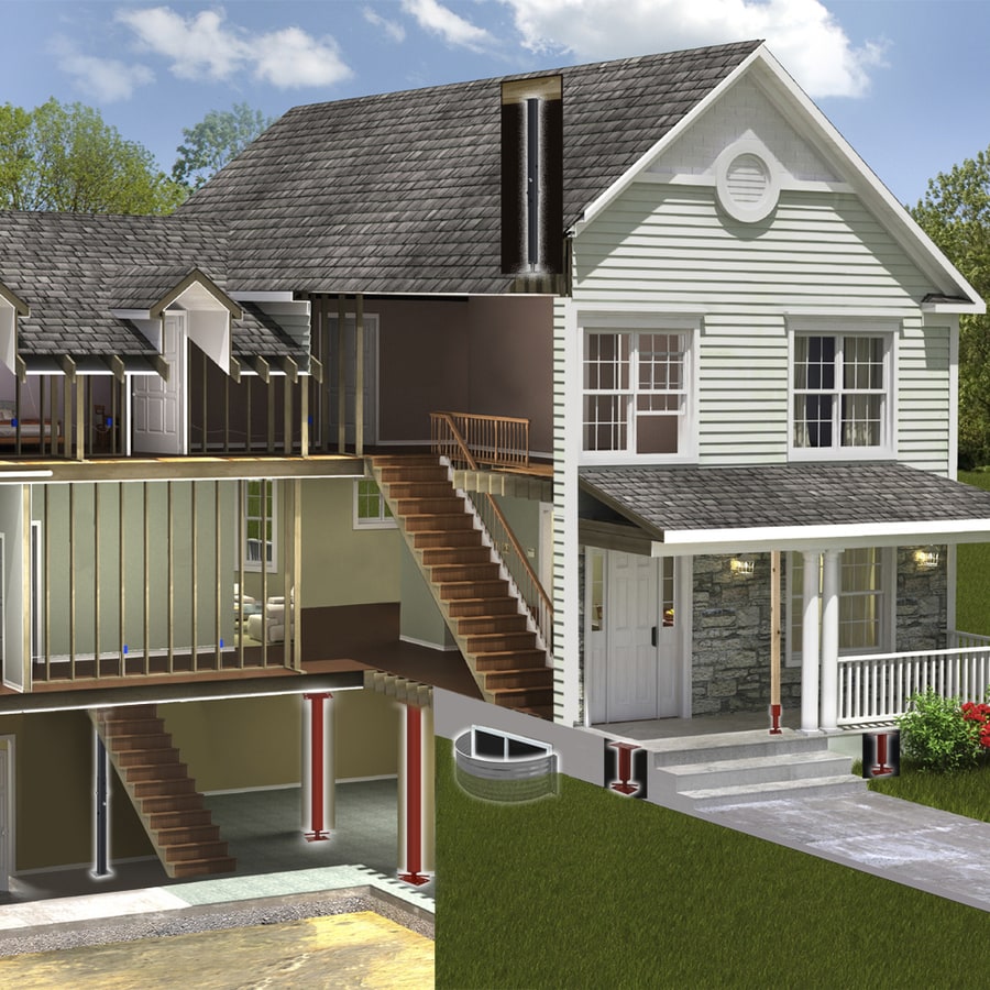 Tapco J-ADJUSTUD Jack-Posts - View #3