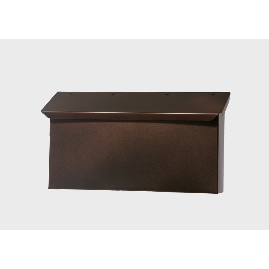 Postal Pro 17 In X 9 25 Metal Antique Bronze Wall Mount Postal Pro 17 In X 9 25 Metal Antique Bronze Wall Mount Mailbox