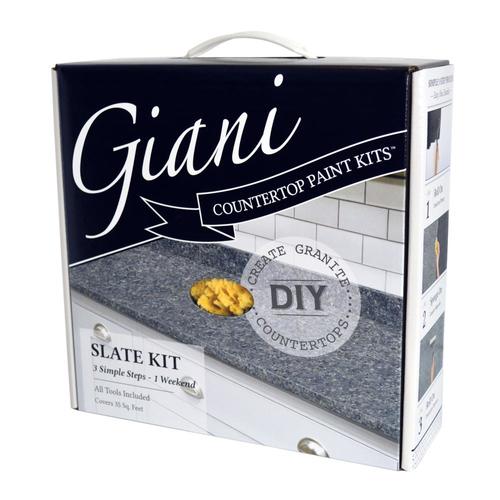 Giani Slate High Gloss Countertop Resurfacing Kit Actual Net