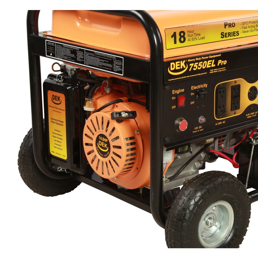 DEK DEK7550ELPRO Portable-Generators - View #4