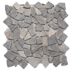 Tile At Lowes Solistone Indonesian Pebbles 10 Pack Balinese Nights Pebble Mosaic Floor And Wall Tile Common