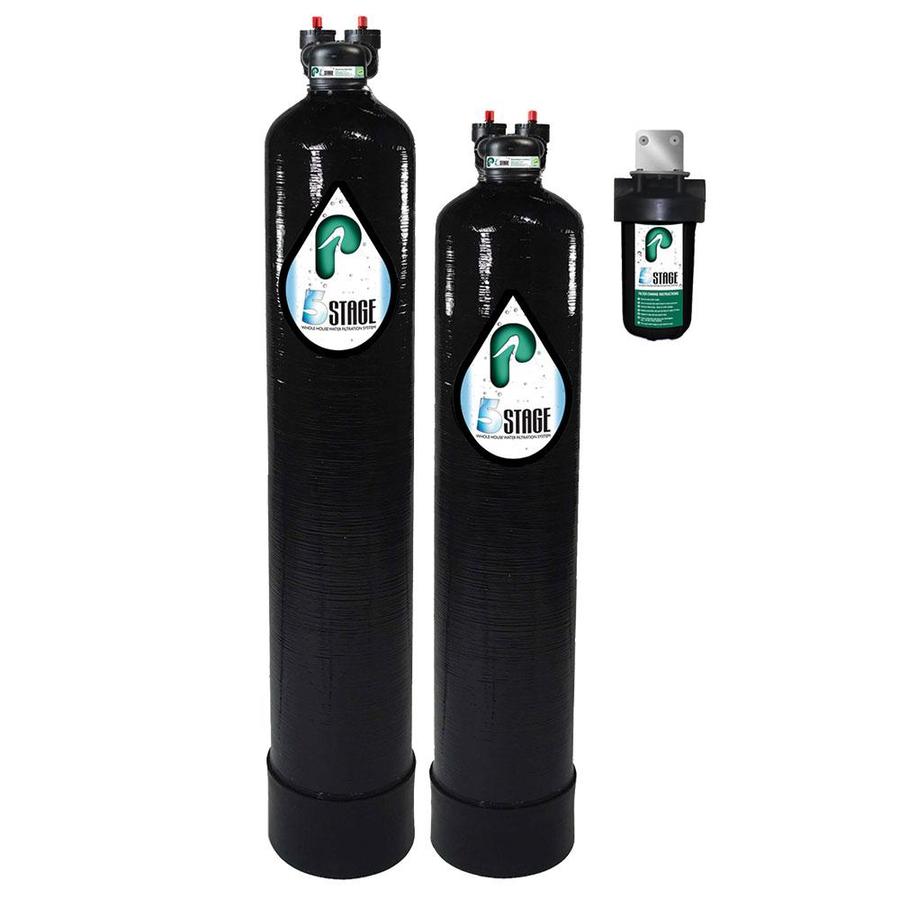 Pelican Water Triple Stage 15 GPM Gac Whole House Water Filtration   892559002549 