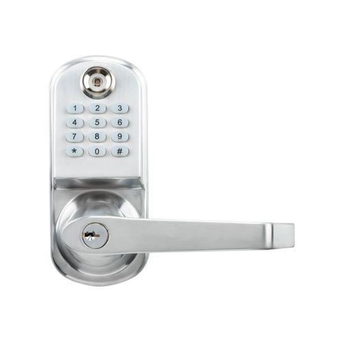 RemoteLock ResortLock Satin Nickel 1-Cylinder Lighted Keypad in the ...