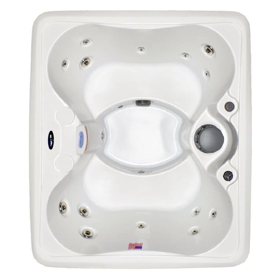 Home and Garden 4Person Rectangular Hot Tub at