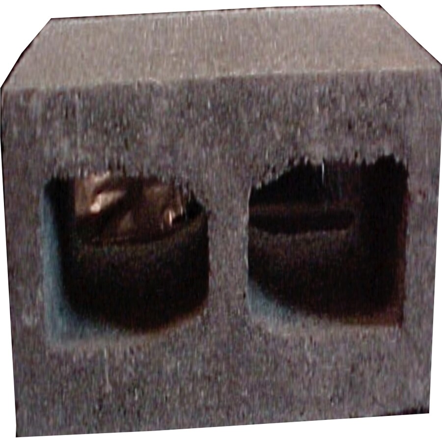 Lee Masonry 6 In X 8 In X 16 In Standard Cored Concrete Block In The Concrete Blocks Department At Lowes Com