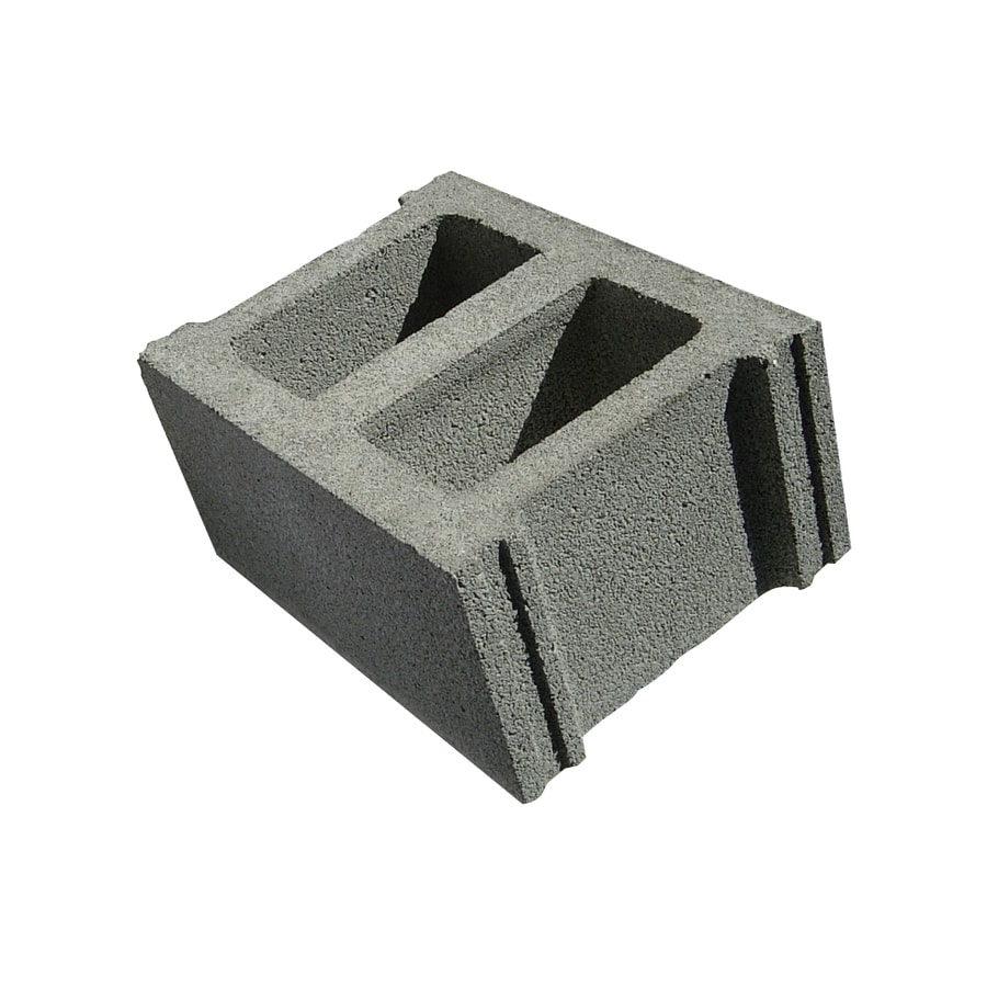 Lee Masonry 12X8X16 MID-LITE BLOCK 12-in x 8-in x 16-in Gray Block
