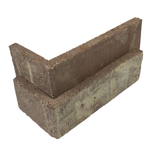Old Mill Thin Brick Systems Colonial Little Cottonwood 2.25in x 7.625