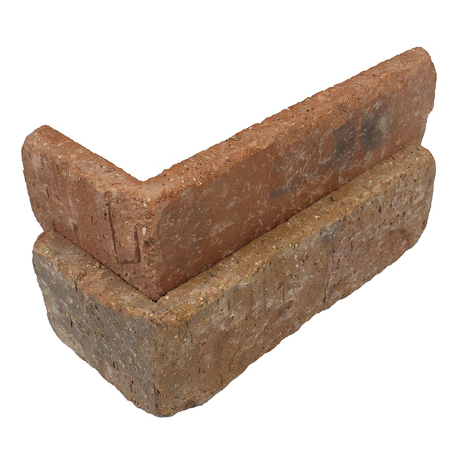 Old Mill Thin Brick Systems Colonial Dixie Clay 2.25-in x 7.625-in ...