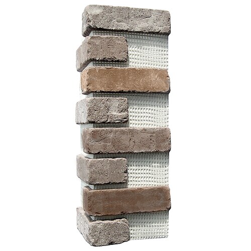 Old Mill Thin Brick Systems Brickweb Rushmore 7.625in x 21in Corner
