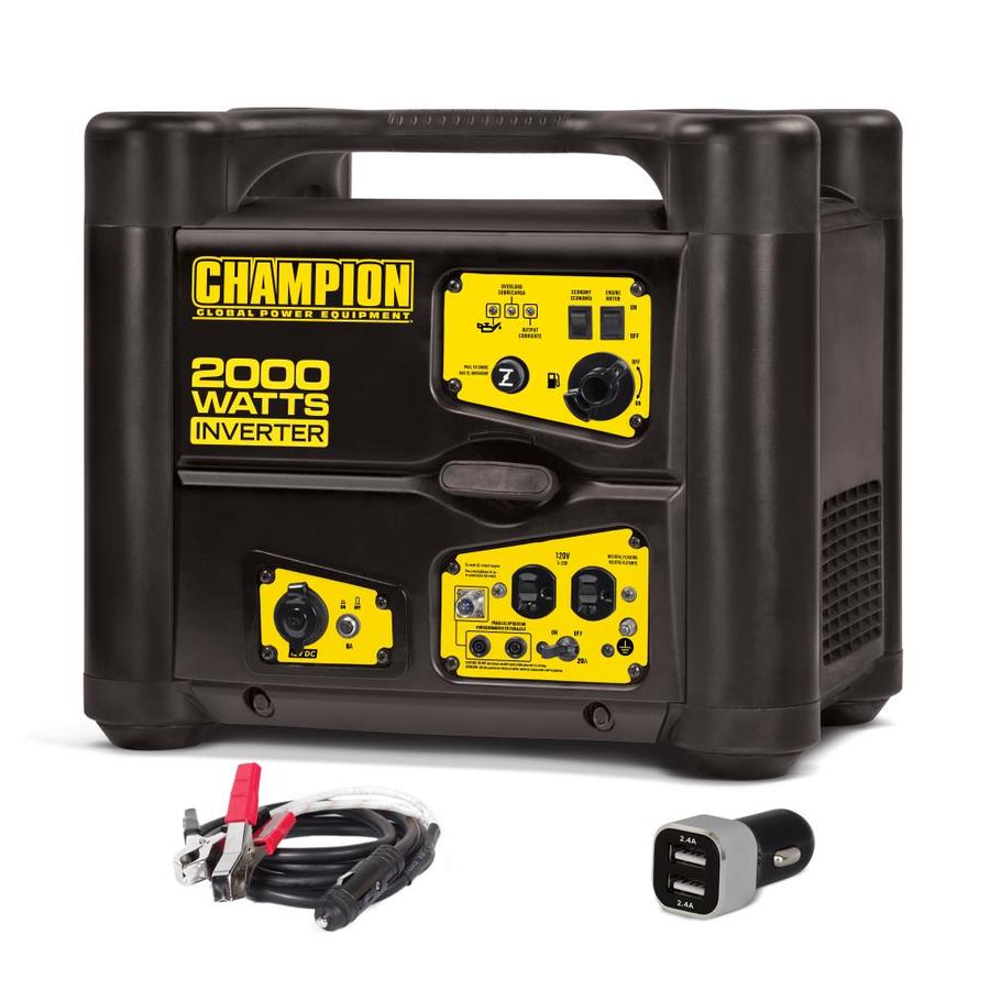 Champion Power Equipment 2000Watt Inverter Gasoline Portable Generator
