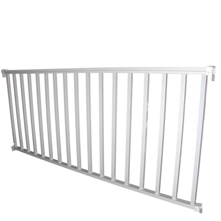 Shop Wolf Handrail (Assembled: 6-ft x 3.5-ft) White ...