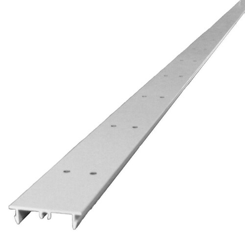 Wolf Handrail Top rail extrusion White Aluminum Deck Handrail at Lowes.com