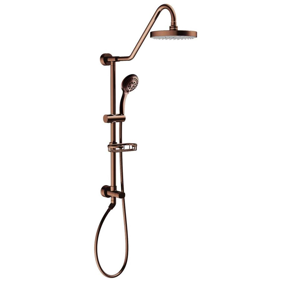 PULSE Retro line Oil Rubbed Bronze 6Spray Rain Shower Head and Handheld Shower Combo at