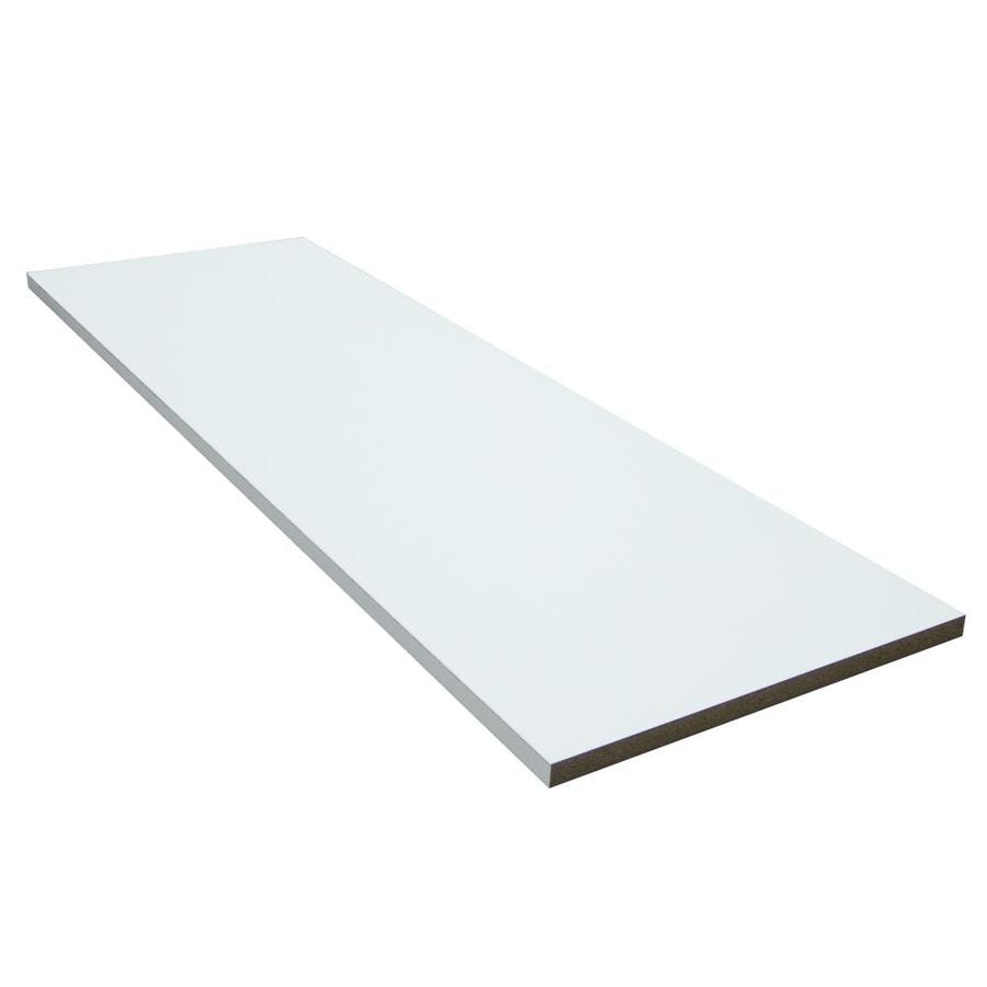 melamine white shelf board