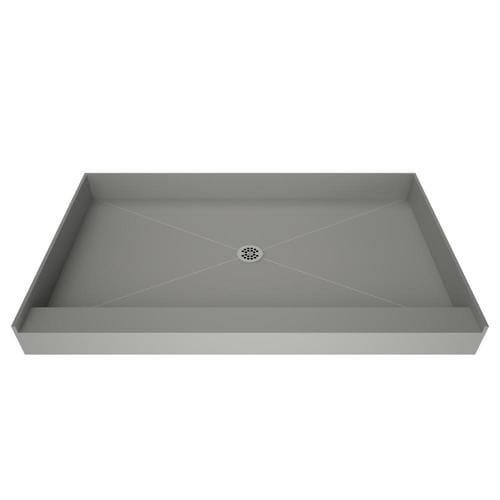 Redi Base Made For Tile Molded Polyurethane Shower Base 30-in W x 54-in ...