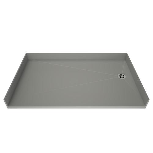 Redi Free Made For Tile Molded Polyurethane Shower Base 40in W x 60in L with Right Drain at