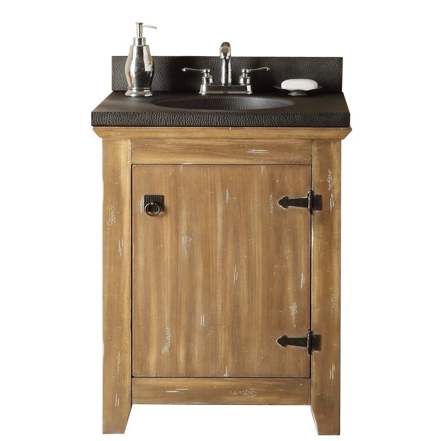 Style Selections Beckfield 24 In X 20 Washed Driftwood Style Selections Beckfield 24 In X 20 Washed Driftwood Integral Single Sink Bathroom