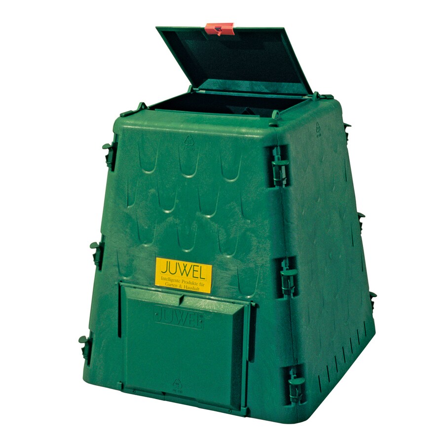 Exaco 77Gallon Plastic Stationary Bin Composter in the Composters