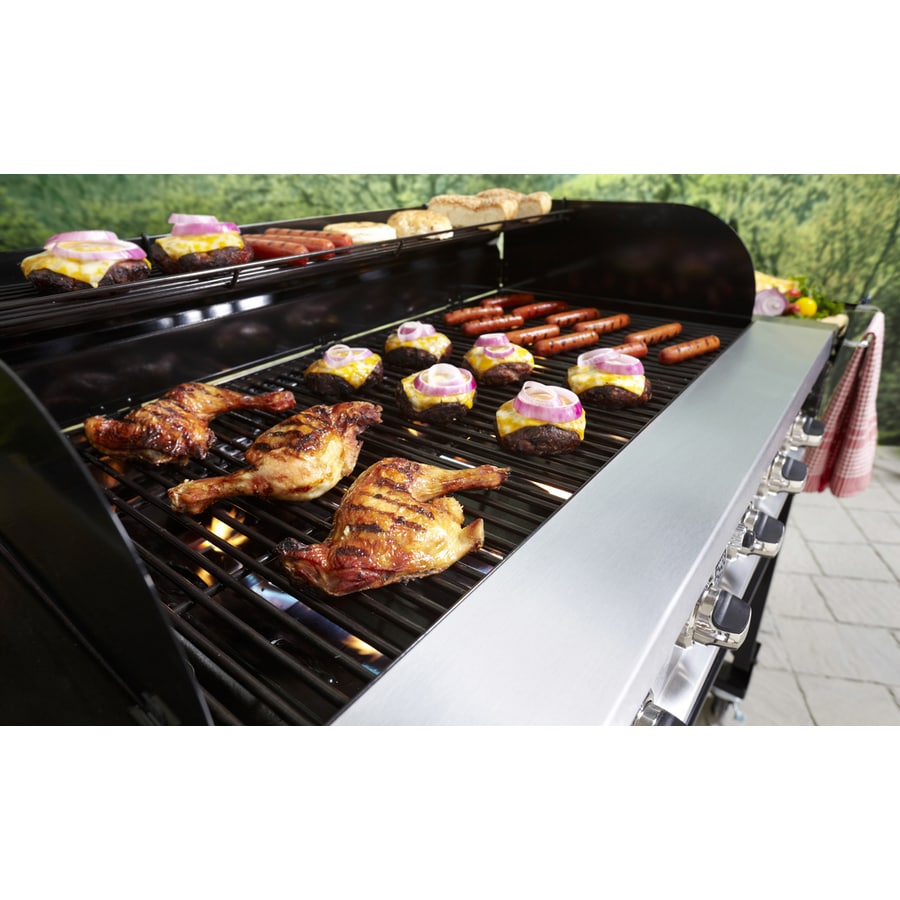 Master forge 6 outlet burner grill