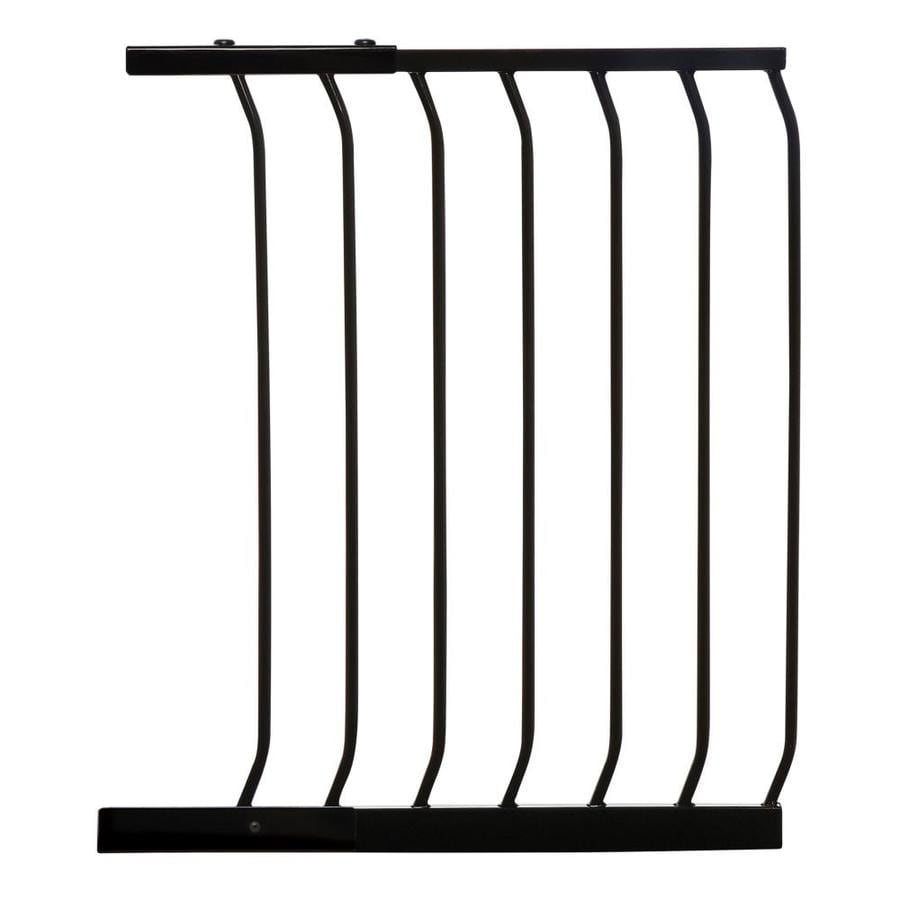 Dreambaby Chelsea Auto Close 21 in x 29.5 in Black Metal Child Safety Gate