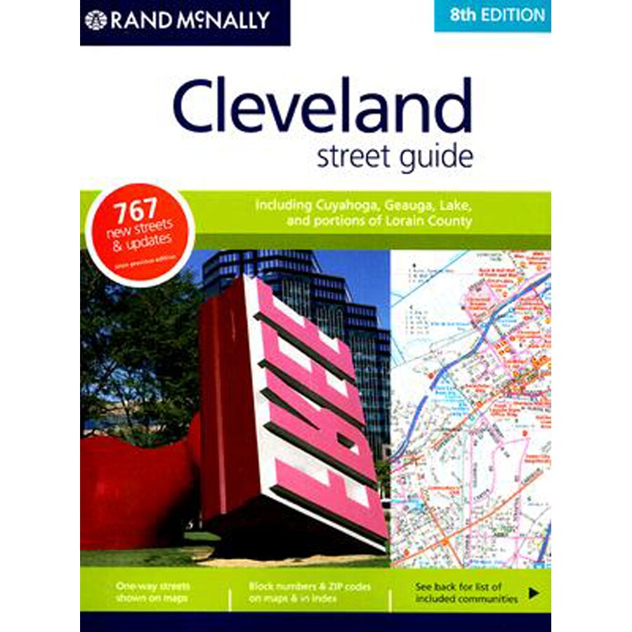  MRM86673-07 Cleveland Street Guide (8th Ed.)