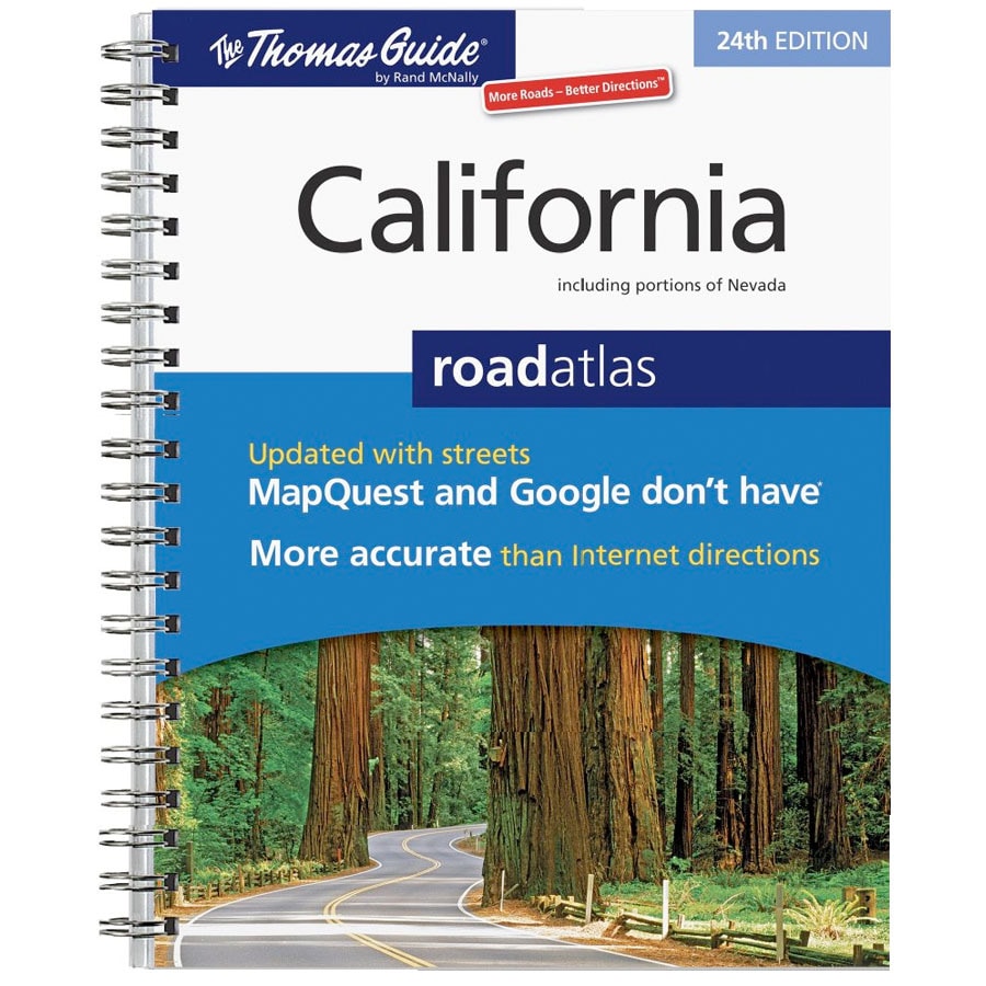  MRM86820 California Road Atlas 24th Ed Thomas Guide