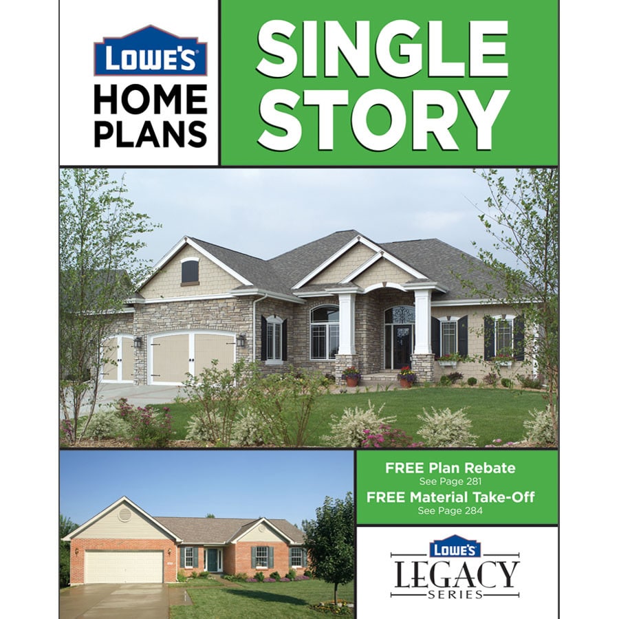 Single Story Home Plans at Lowes com