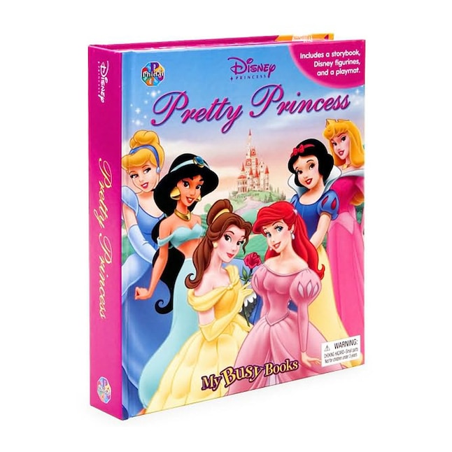 Disney Pretty Princess My Busy Book In, Disney Princess Curtains Asda
