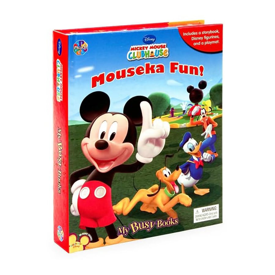 Mickey Mouse Clubhouse: Mouseka Fun! My Busy Books: Phidal Publishing Inc.:  9782764315071: : Books