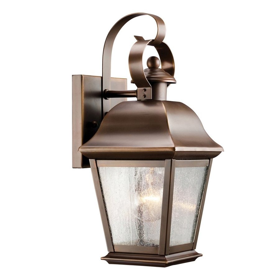 Kichler Mount Vernon 12.5in H Olde Bronze Outdoor Wall Light at