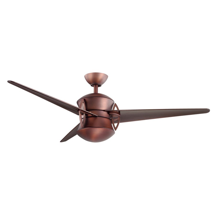 Kichler 300125OBB Cadence 54-in Ceiling Fan with Light Kit and Remote (3-Blade)