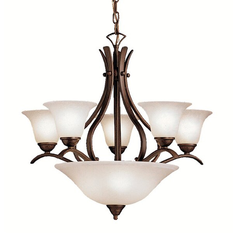 Kichler Lighting Dover 8-Light Tannery Bronze Chandelier at Lowes.com