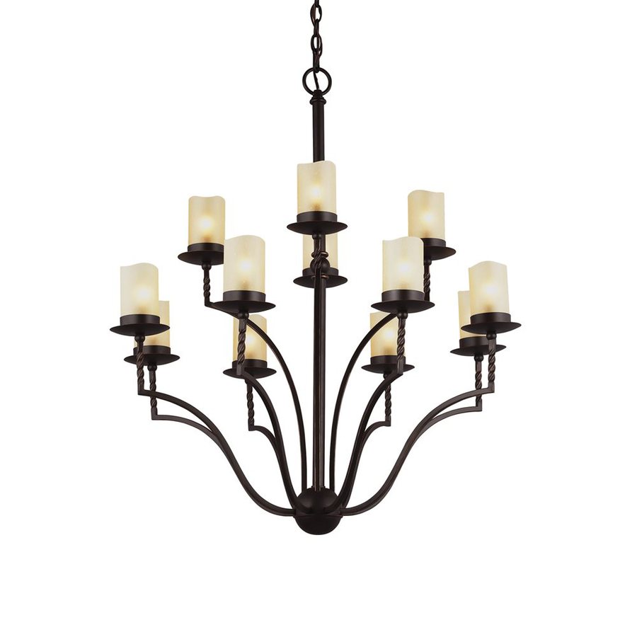 Sea Gull Lighting Trempealeau 12-Light Roman Bronze ...