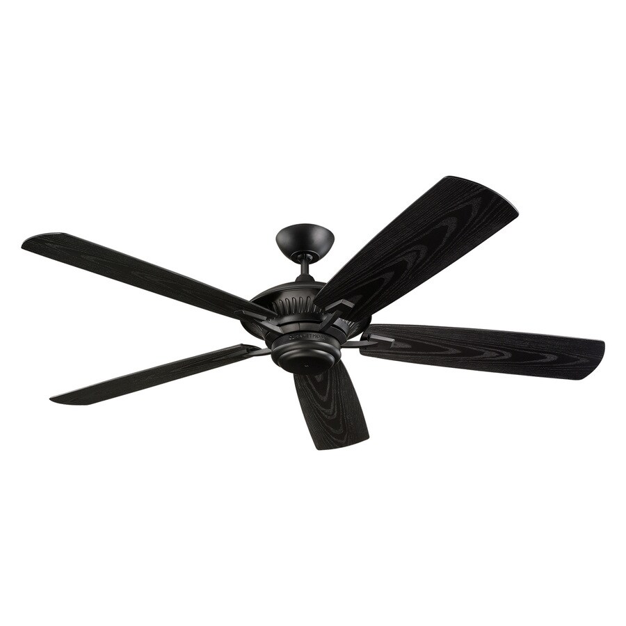 Monte Carlo Fan Company Cyclone 60 In Matte Black Indoor Monte Carlo Fan Company Cyclone 60 In Matte Black Indoor Outdoor Downrod Mount Ceiling