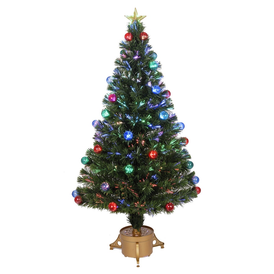 Shop Merske Jolly 4ft Prelit Artificial Christmas Tree with