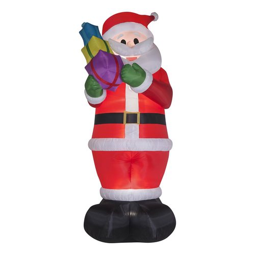Gemmy 16.01ft Internal Light Santa Christmas Inflatable in the