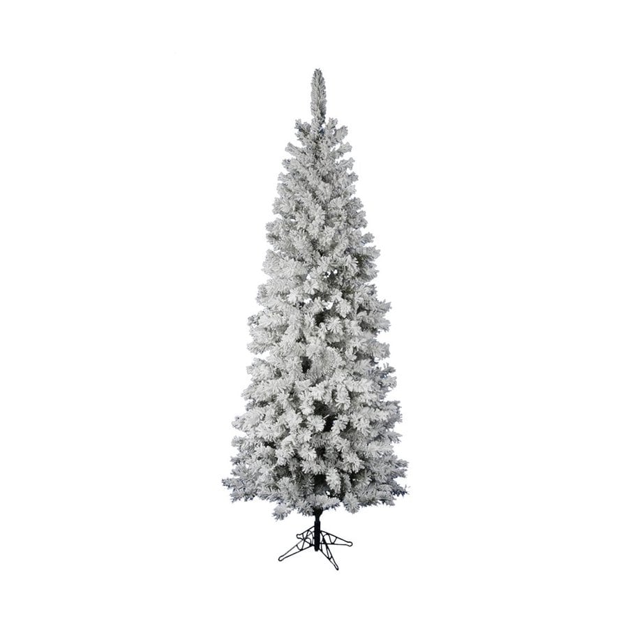 shop vickerman 7 5 ft 438 tip unlit pencil pine slim shop vickerman 7 5 ft 438 tip unlit pencil pine slim