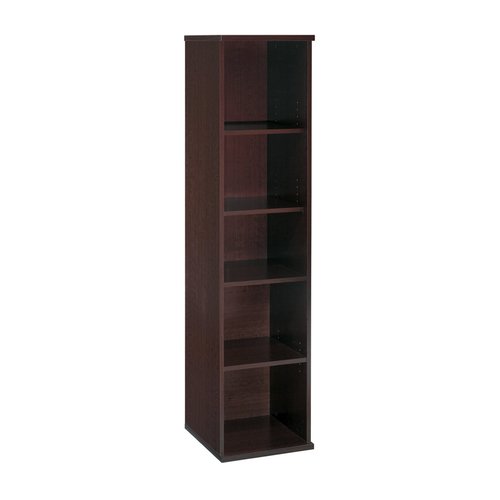 Bush Business Furniture Mocha Cherry 5-Shelf Bookcase at Lowes.com