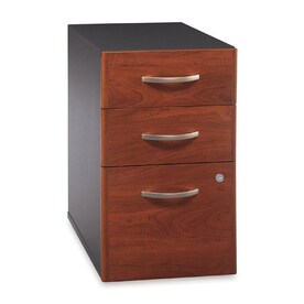 File Cabinets At Lowes Bush Business Furniture Hansen Cherry Graphite Gray 3 Drawer File Cabinet