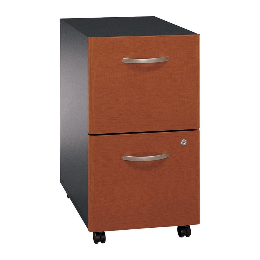 Bush Business Furniture Auburn maple/graphite gray 2Drawer File