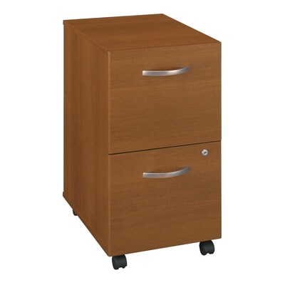 Bush Business Furniture Warm Oak 2 Drawer File Cabinet At Lowes Com