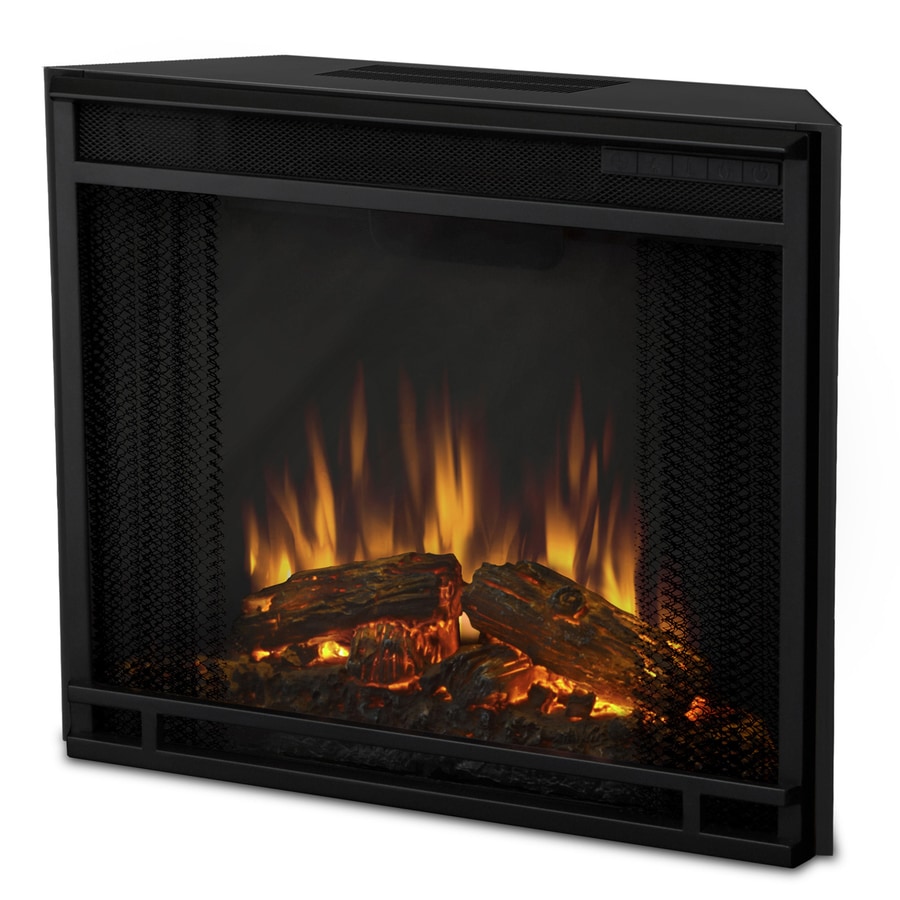 Black Fireplace Insert