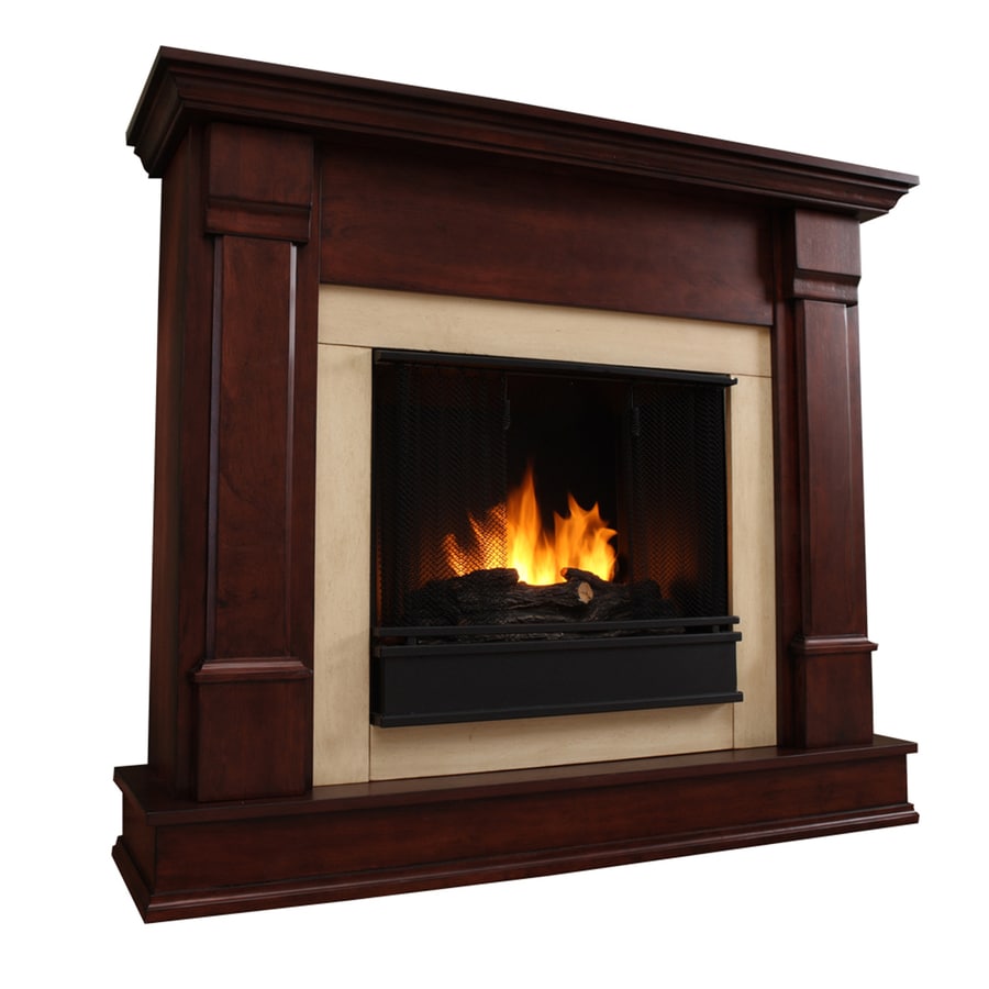 Real Flame 48 In Gel Fuel Fireplace At Lowes Com