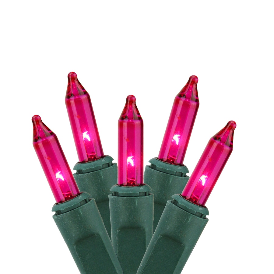 Northlight 4ft X 6ft Constant Pink Incandescent Mini PlugIn