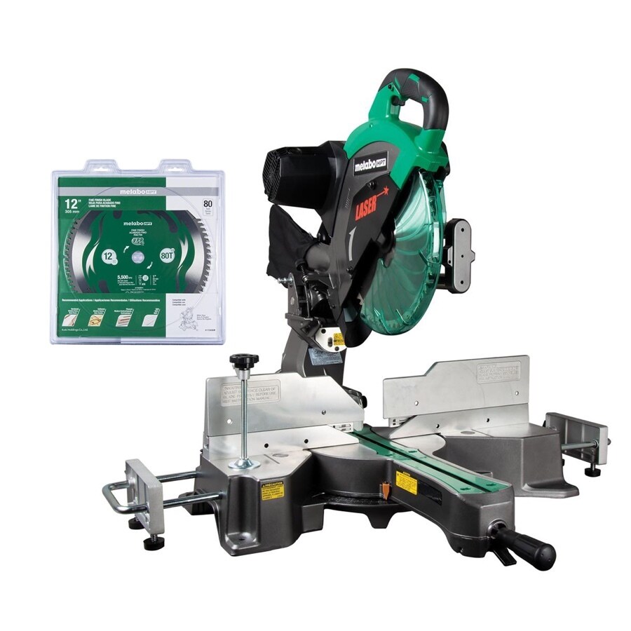 Shop Metabo HPT 12-in Sliding Miter Saw Tool Collection at Lowes.com