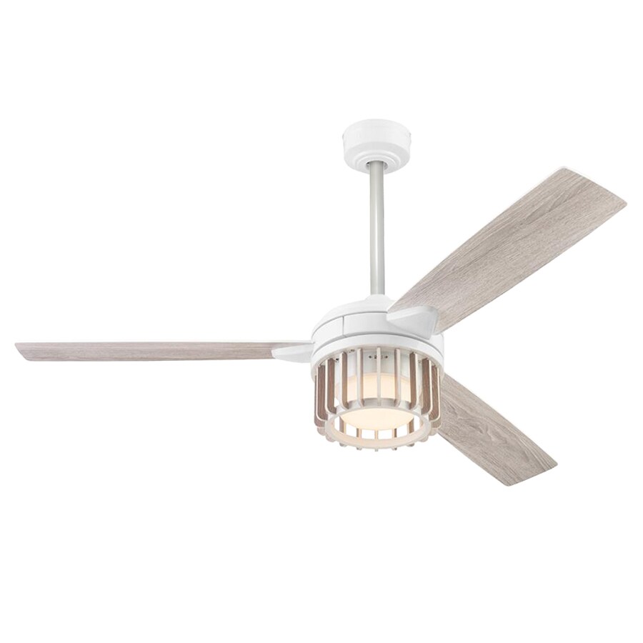 Harbor Breeze  Elmhurst Ceiling Fan with Extended Length Downrod in White - Thumbnail