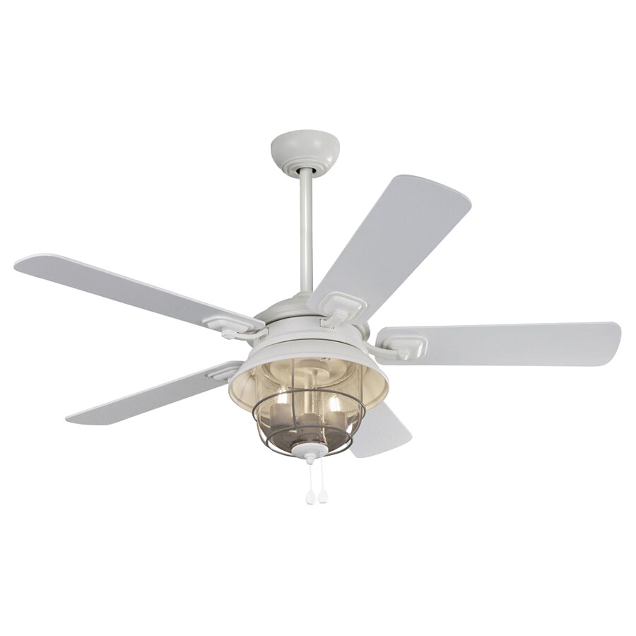 Harbor Breeze  Altissa Ceiling Fan with Extended Length Downrod in White - Thumbnail