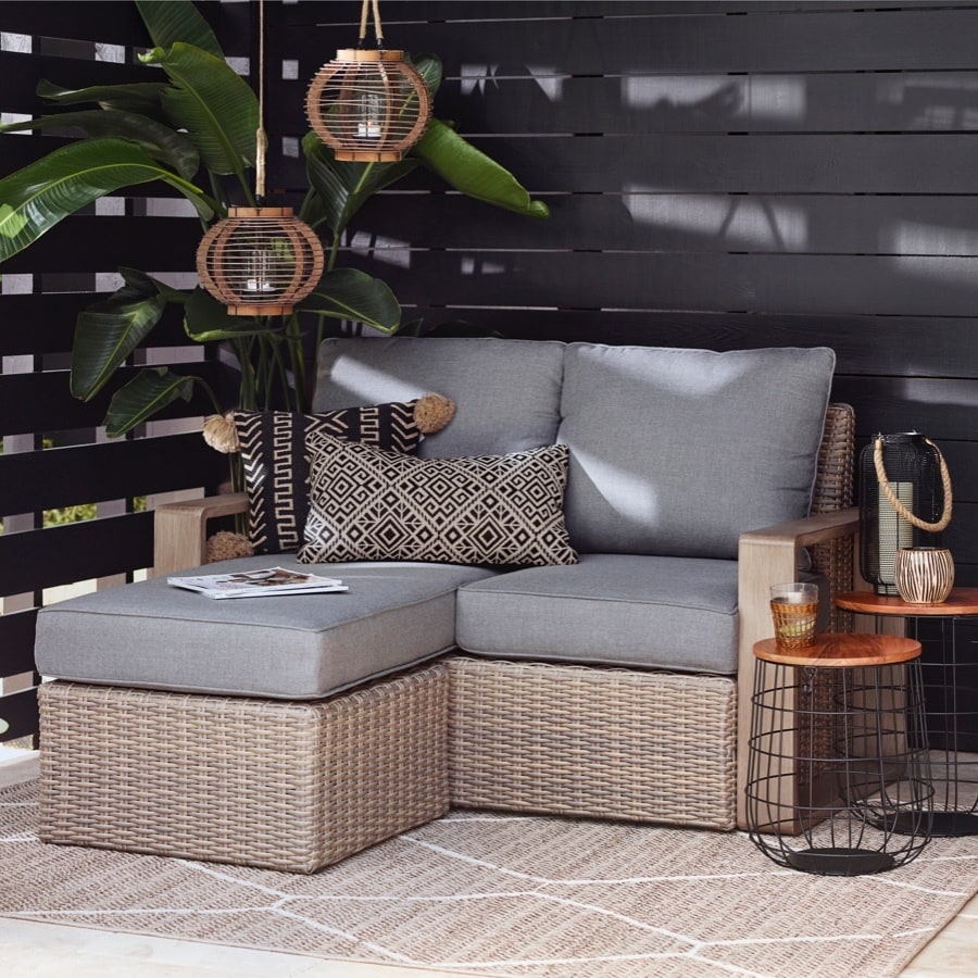 allen + roth  Wilmington 2-Piece Patio Conversation Set - Thumbnail