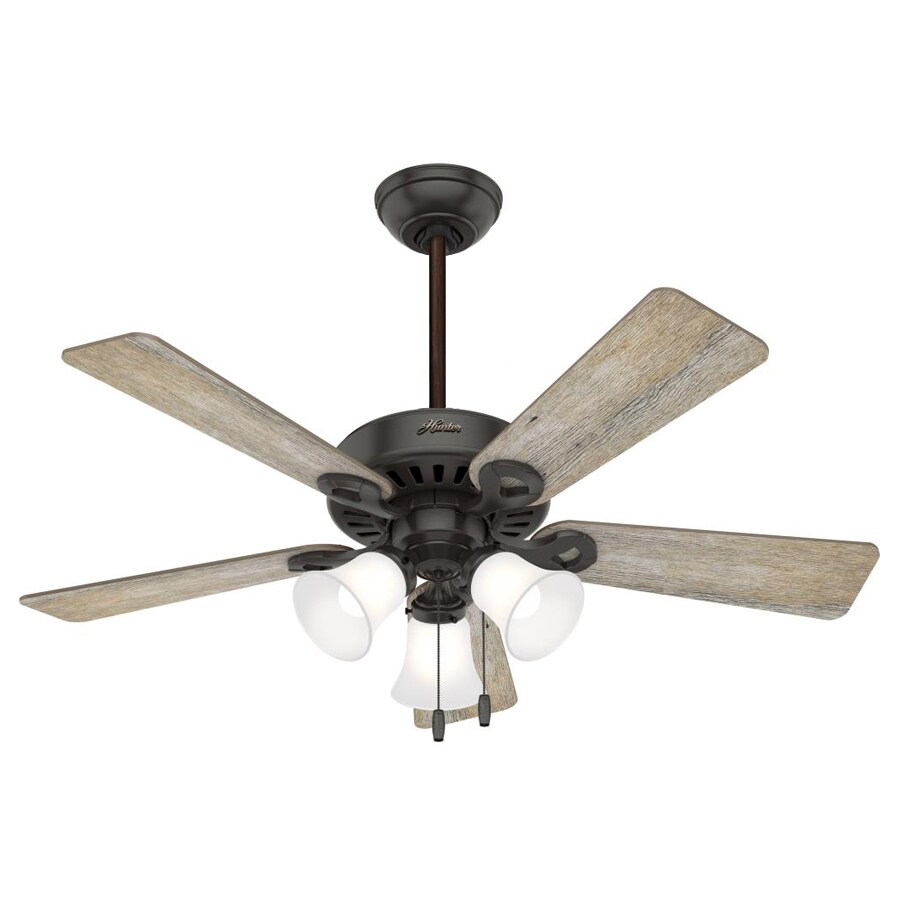 Hunter   Ridgefield LED Indoor Ceiling Fan in Noble Bronze - Thumbnail