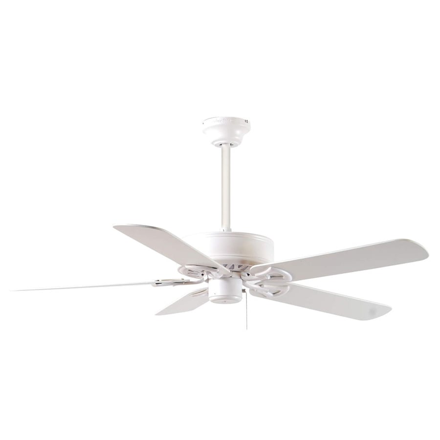 Harbor Breeze   Classic Indoor Ceiling Fan in White - Thumbnail